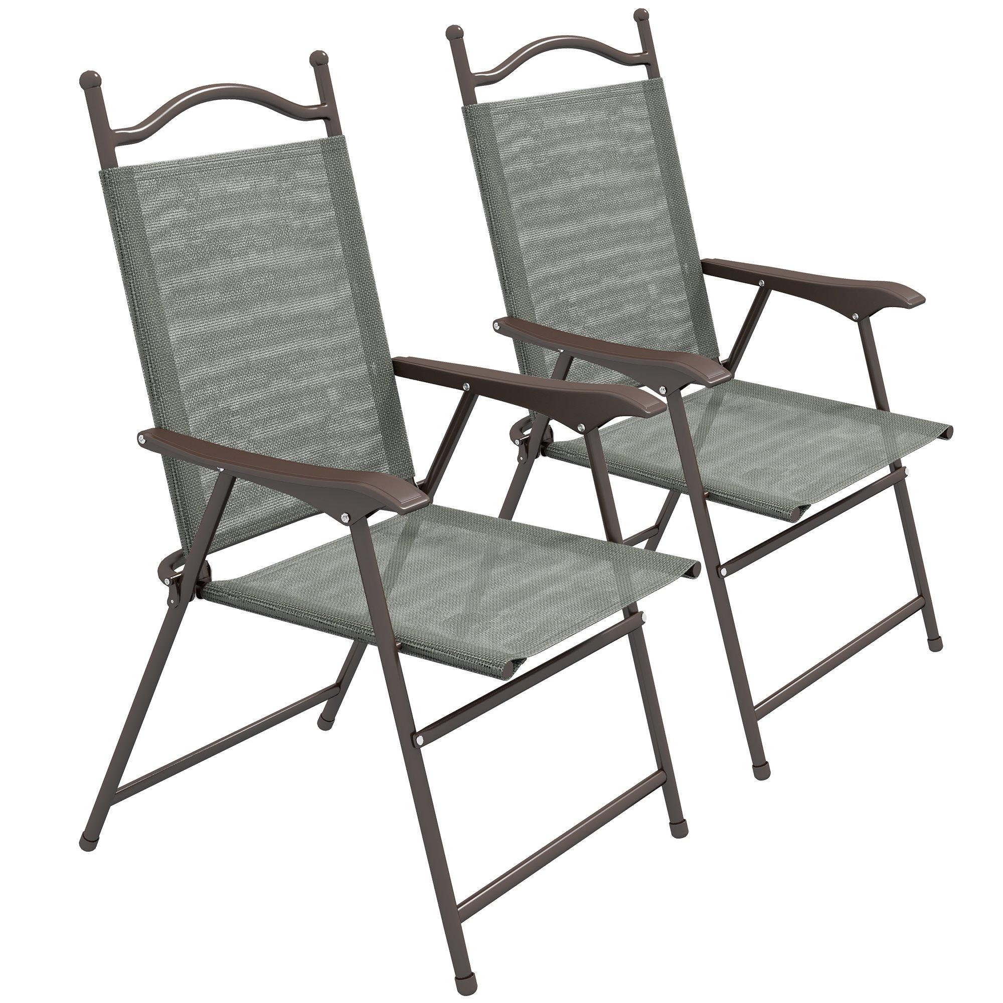 Patio Garden Chairs with Foldable Design, Sports Chairs